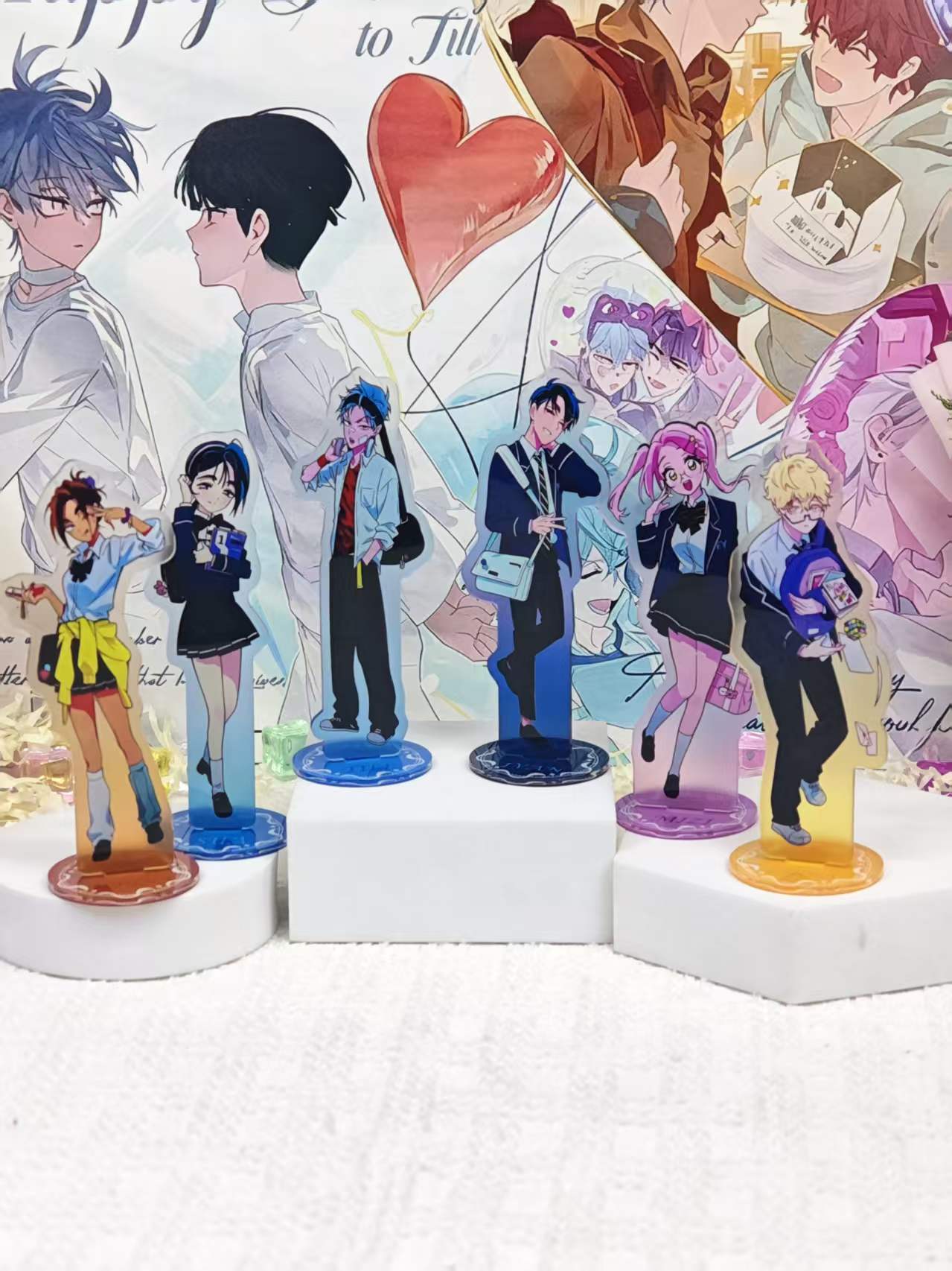 Anime Merchandise Collection - Ensemble de supports en acrylique Alien